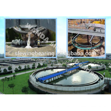 rotary bearing for waste water treatment equipment